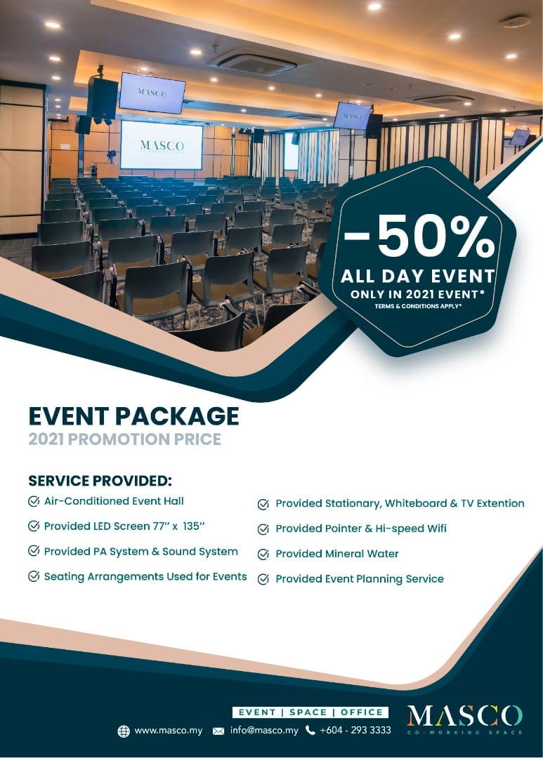 Event Hall Space Discount
